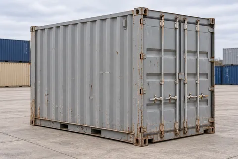 Container 10 pieds Standard · Occasion · bon état · Gris. Visuel pour cette configuration. Le fournisseur confirmera l’exemplaire, son état réel et ses équipements.