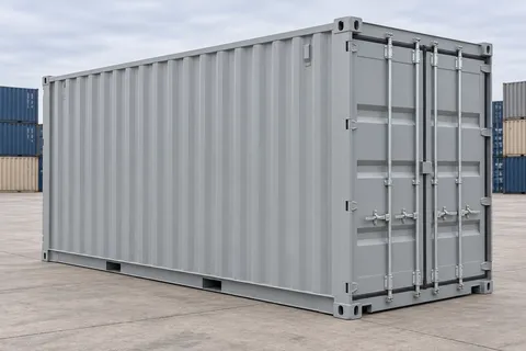 Container 20 ft High Cube · New · one trip · Grey. Image of this configuration. The supplier will confirm the actual unit, its condition and equipment.