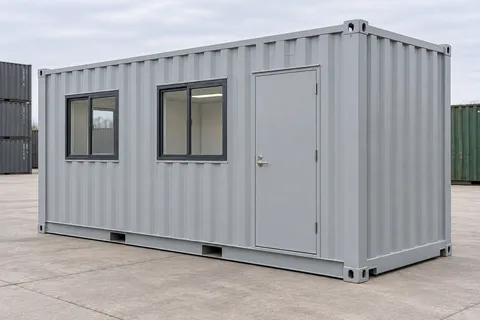 Container 20 ft Office · New · one trip · Grey. Image of this configuration. The supplier will confirm the actual unit, its condition and equipment.