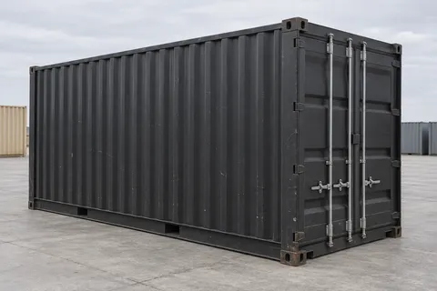 Container 20 pieds Standard · Occasion · très bon état · Noir. Visuel pour cette configuration. Le fournisseur confirmera l’exemplaire, son état réel et ses équipements.