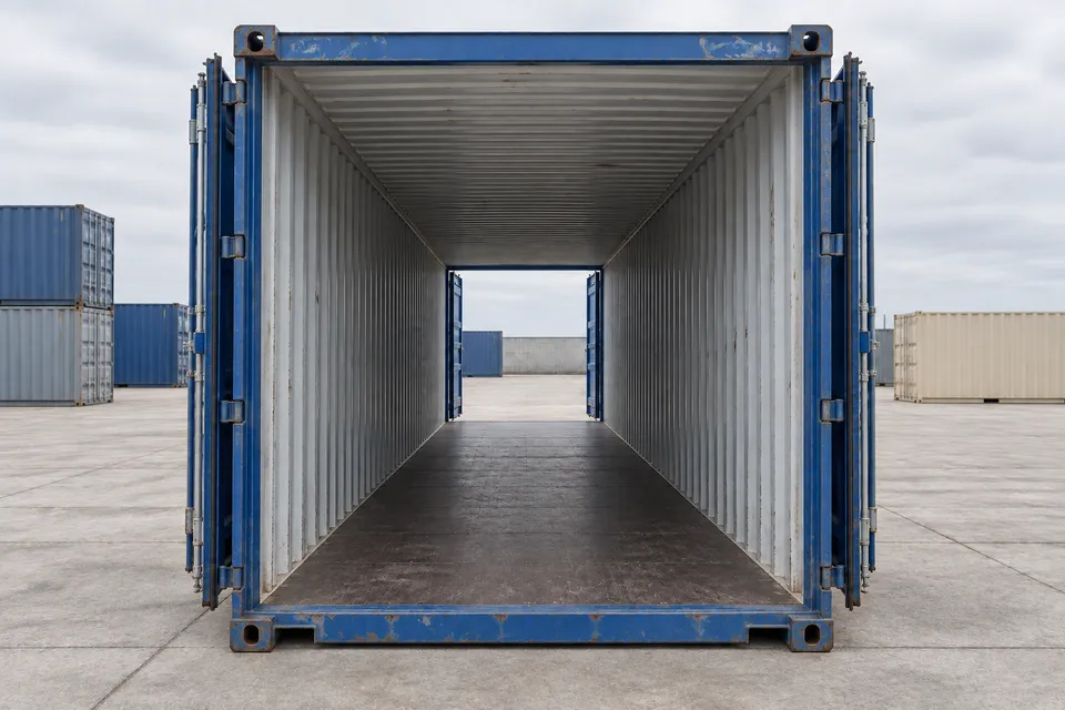 Kontti 40 ft Double Door · Käytetty · hyvässä kunnossa · Sininen. Kuva tästä kokoonpanosta. Toimittaja vahvistaa todellisen yksikön, sen kunnon ja varusteet.