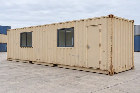 Container 40 pieds Bureau · Occasion · bon état · Beige. Visuel pour cette configuration. Le fournisseur confirmera l’exemplaire, son état réel et ses équipements.