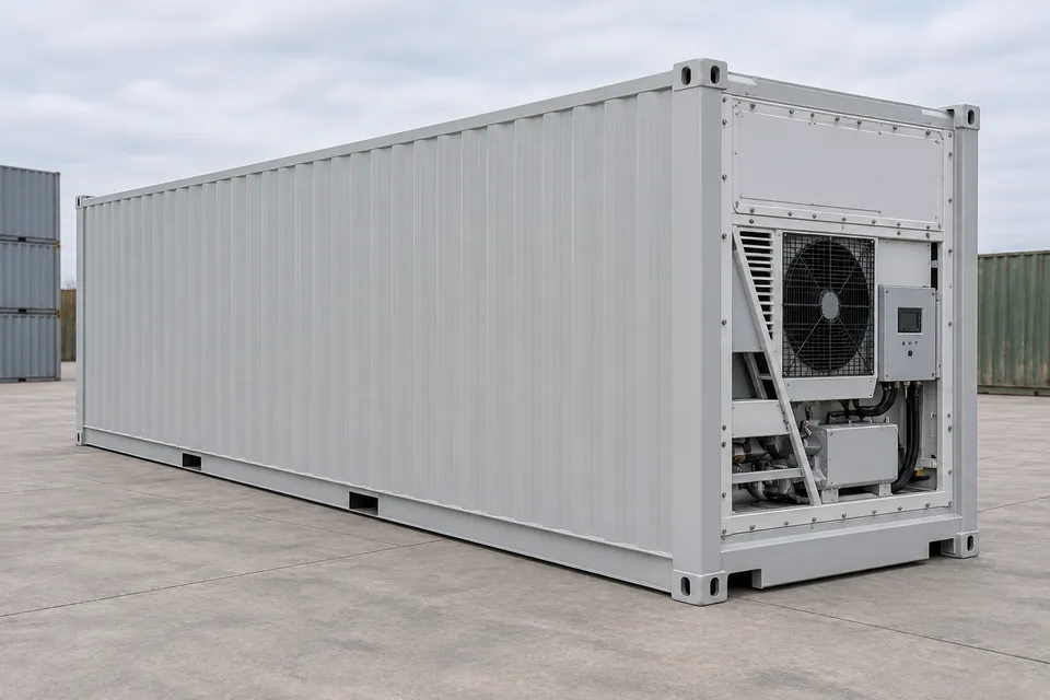 Container 40 piedi Refrigerato · Nuovo · primo viaggio · Grigio. Immagine per questa configurazione. Il fornitore confermerà l’unità, le condizioni reali e le dotazioni.