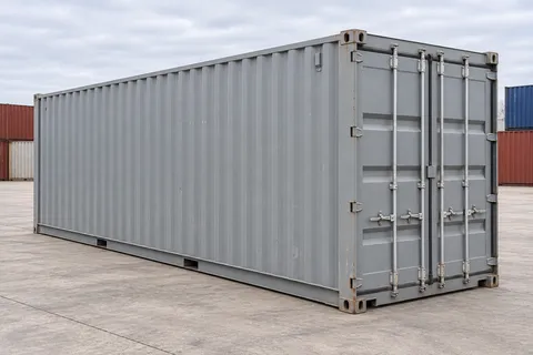 Container 40 pieds Standard · Occasion · très bon état · Gris. Visuel pour cette configuration. Le fournisseur confirmera l’exemplaire, son état réel et ses équipements.